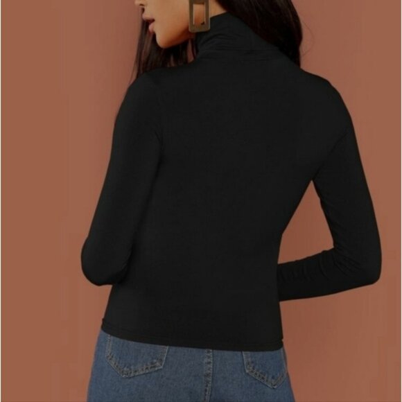 Shein Slim Fit Turtleneck - Picture 2 of 5